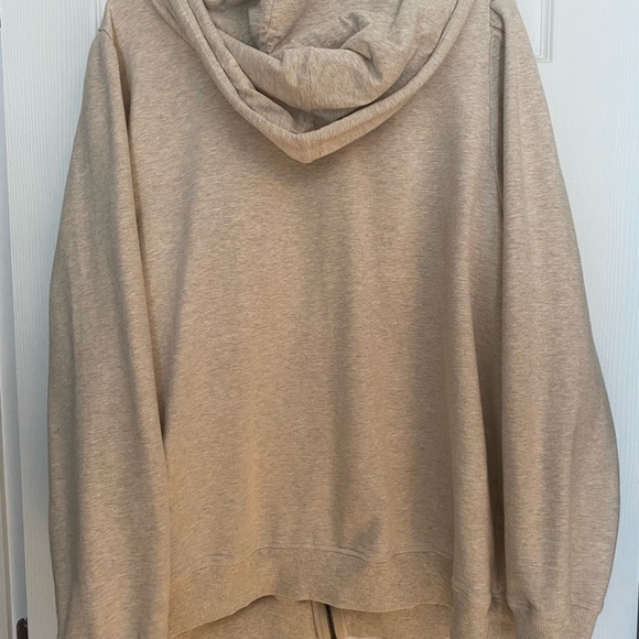 Torrid Oatmeal Hoodie puff sleeves Size 3 - Picture 7 of 7